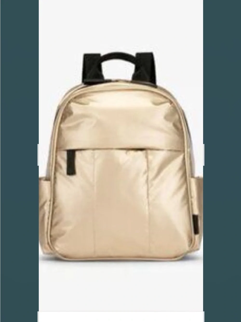 Calpak  LUKA NWT  Metallic gold Backpack